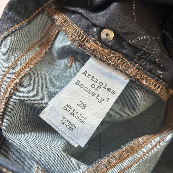 Articles‎ of Society 28 Melody Mid Rise Skinny With Cut Off Hem - Picture 6 of 13